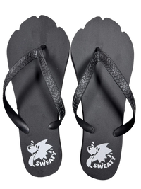 Paw Flip Flops (Black)
