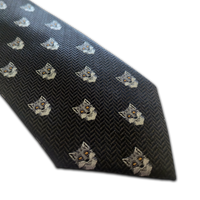 'Gevaudan' Wolf Tie (Black)