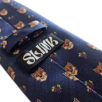 'Aesops' Fox Tie (Lapis)