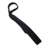 'Afterhours' Knit Tie (Black)