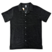 Wet Dog Surf Club Terry Polo (Black)